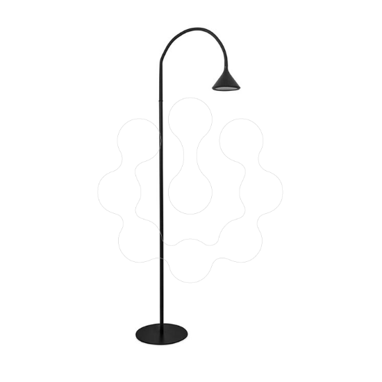 Imagem de Candeeiro de pe IP20 Ding LED 6.6 Branco quente - 3000K ON-OFF Preto