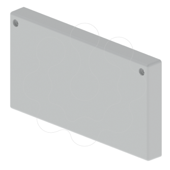 Imagem de 66 Tampa final cinzento 100x200 U23X