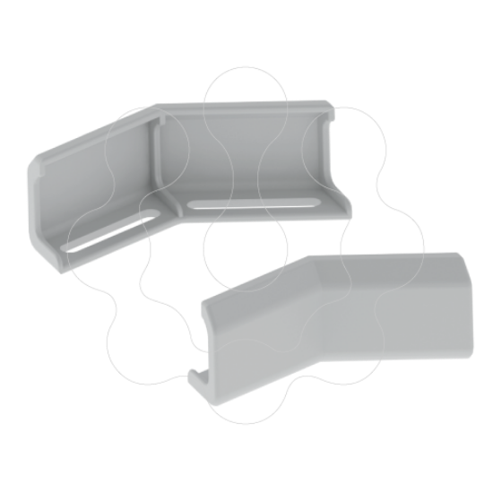 Imagem de 66 Uniao de canto cinzento 60 U23X