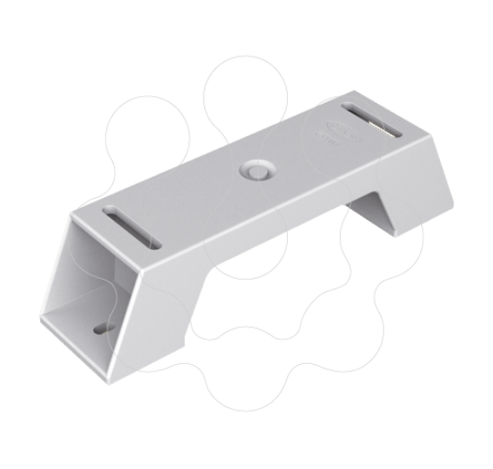 Imagem de 66 Suporte vertical isolante cinzento 300 U48X