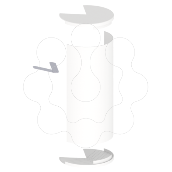 Imagem de 73 Angulo variavel exterior branco U24X