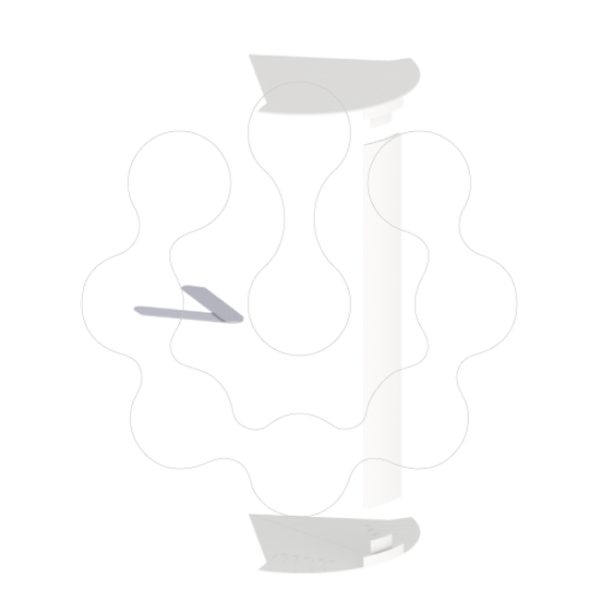 Imagem de 73 Angulo variavel interior branco U24X