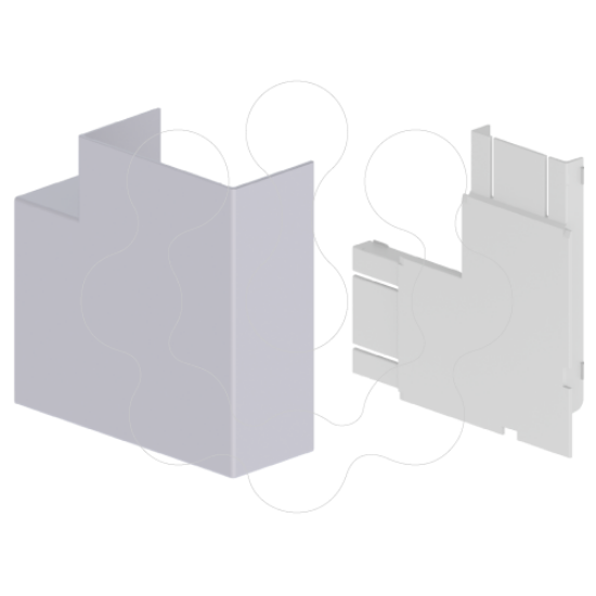 Imagem de 93 Angulo plano cor aluminio 50x100 U24X