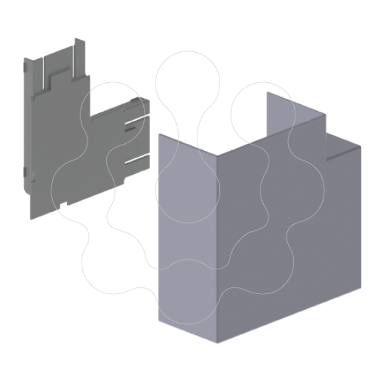 Imagem de 93 Angulo plano cor aluminio 70x130 U24X