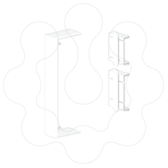 Imagem de 93 Tapa-juntas branco 50x80 U42X