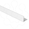 Imagem de 93 Perfil L branco 20x20 U23X