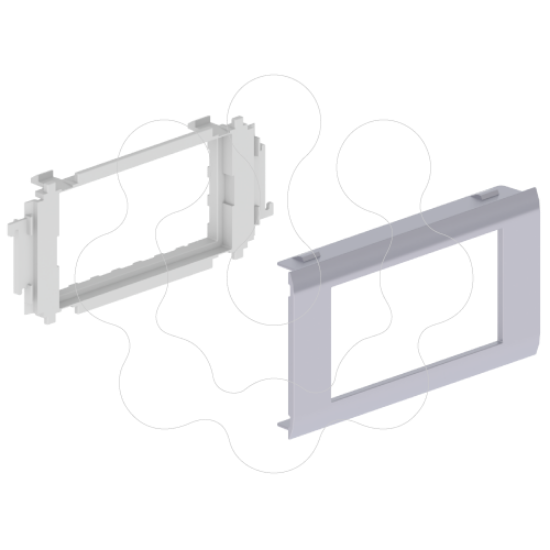 Imagem de 93 Adapt. 2 mec. Mosaic cor aluminio 65 U24X