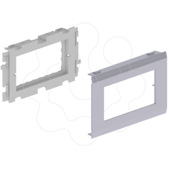 Imagem de 93 Adapt. 2 mec. Mosaic cor aluminio 80 U24X