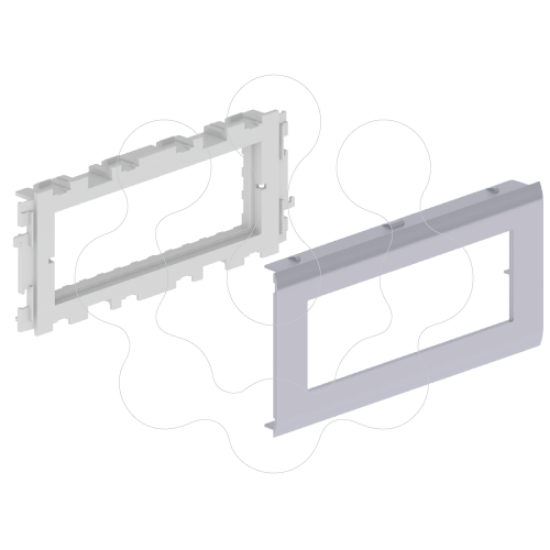 Imagem de 93 Adapt. 3 mec. Mosaic cor aluminio 80 U24X