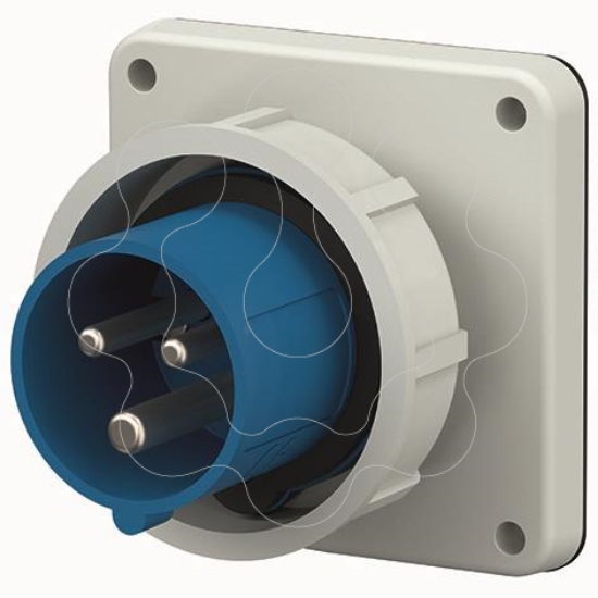 Imagem de Ficha fixa de painel 16A 230V IP67