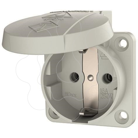 Imagem de Tomada de painel Schuko 16A 230V IP54