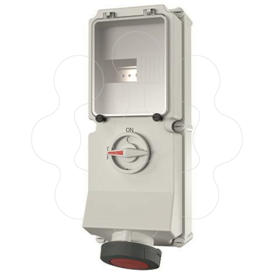 Imagem de Tomada de parede com X-CONTACT 63A 400V IP67