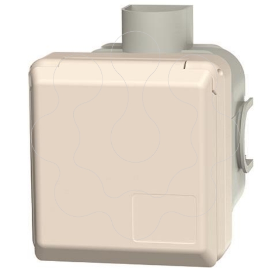 Imagem de Tomada Cepex de embutir Branco perola - 16A 230V PI44