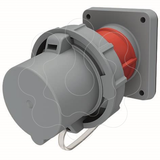 Imagem de Ficha fixa de painel 63A 400V IP67