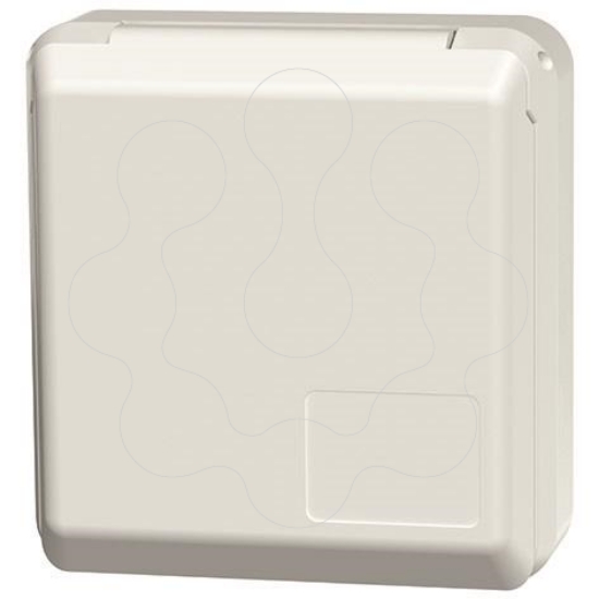 Imagem de Tomada de painel Cepex Branco alpino - 16A 400V PI44