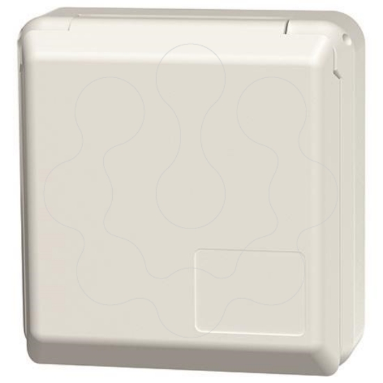 Imagem de Tomada de painel Cepex Branco alpino - 16A 400V PI44