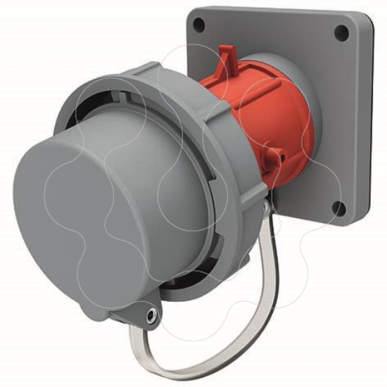 Imagem de Ficha fixa de painel 16A 400V IP67