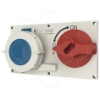 Imagem de Tomada de painel dupla 16A 230V