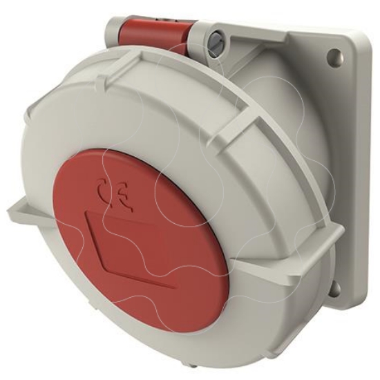 Imagem de Tomada de painel 32A 400V IP67