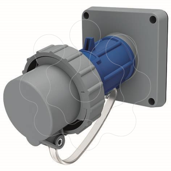 Imagem de Ficha fixa de painel 16A 230V IP67