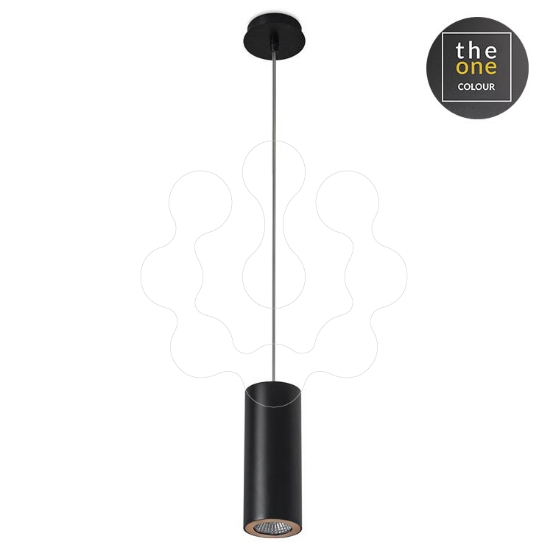 Imagem de Suspenso Pipe 170mm GU10 8 Preto