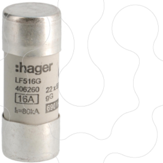 Imagem de Fusivel 22x58 gG 16A 690V