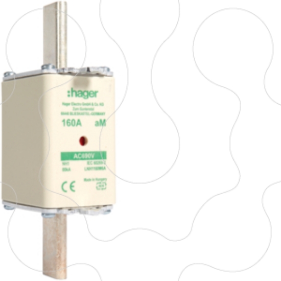 Imagem de Fusivel de facas NH1 aM 160A 690V