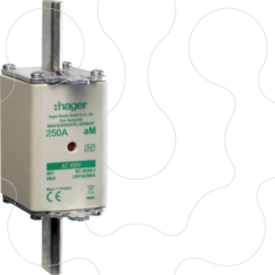Imagem de Fusivel de facas NH1 aM 250A 690V