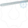 Imagem de Calha cablagem VK-flex 20, L=500mm