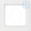 Imagem de Q.1 - quadro x1, branco