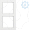 Imagem de Q.3 - quadro x2, branco