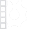 Imagem de Q.1   quadro x5 branco