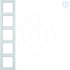 Imagem de Q.3 - quadro x5, branco