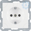 Imagem de Q.x - Schuko c/ obturad., branco