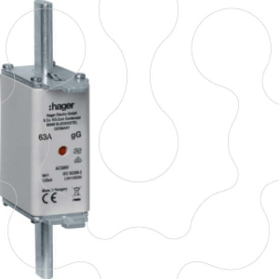 Imagem de Fusivel de facas NH1C gG 63A 500V