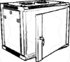 Imagem de Bastidor de Parede de 2 corpos 6U - B-02BC-6U