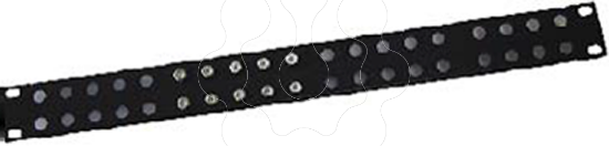 Imagem de Placa 1U Repartição de Sinal Coaxial (2400Mhz) com 8 Saídas - B-P037-8