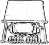 Imagem de Painel de fibra óptica 1U. 12 fibras para SC/APC (não inclui adaptadores AC/APC) - GPX-4820-12