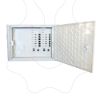 Imagem de ATI - Matrix com repartidores CAT6 - Aro e Tampa ATI Int.equipados - 8 saídas (cat6) - K671GR-8
