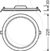 Imagem de DL SLIM DN   210 18 W 6500 K WT