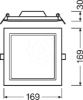 Imagem de DL SLIM SQ 155 12 W 6500 K WT