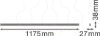 Imagem de LN COMP Batten 1200 20 W 4000 K