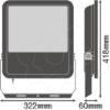 Imagem de FL PFM 165 W 4000 K SYM 100 BK