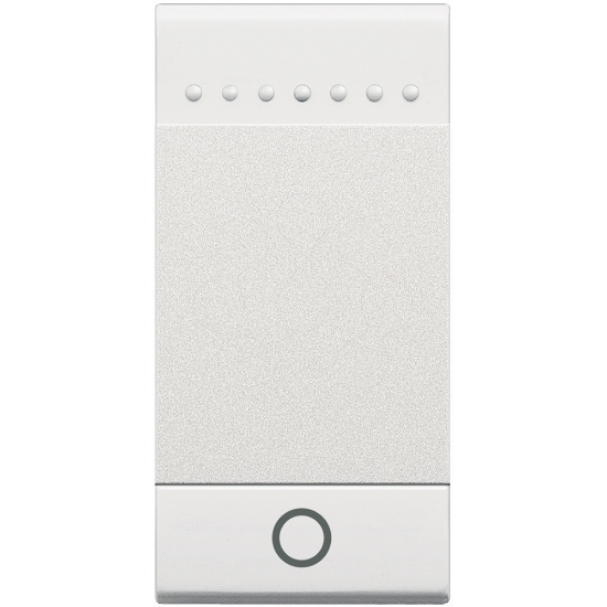 Imagem de Livinglight - Tecla basculante com símbolo “Luz” - Branco, 1 módulo