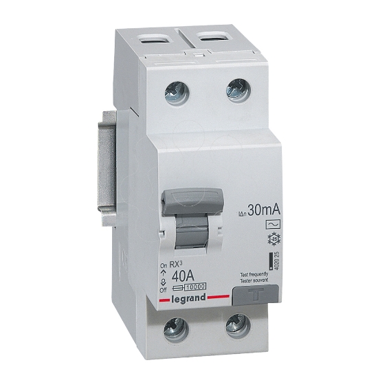 Imagem de RX3 INTER DIF 2P 40A 30 MA AC