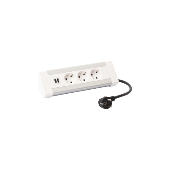 Imagem de ON DESK 4X2P+T SCHUKO + USB