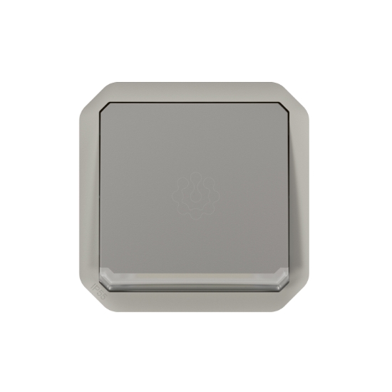 Imagem de Plexo IP 55 componível - Interruptor Bipolar, Cinzento