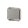 Imagem de Plexo IP 55 componível - Interruptor Bipolar 16 AX com sinalização, Cinzento