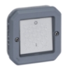 Imagem de Plexo IP 55 componível - Interruptor Bipolar 16 AX, Cinzento