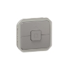 Imagem de Plexo IP 55 componível - Interruptor duplo para estores, Cinzento